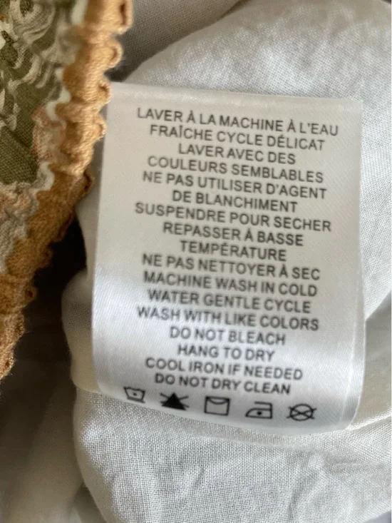 Rachel Zoe Ruffle Tiered Floral Tropical Print Midi Skirt - Picture 12 of 12